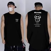ราคา Sea Tee การ์ตูน แขนกุด เสื้อยืด oversize ผ้าCotton 100 เสื้อกีฬา ลายพิมพ์แฟชั่น BOYU STUDIO สบายและนุ่ม (46050812380)