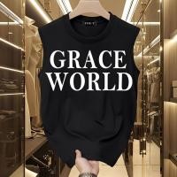ราคา จัดส่งจากไทย Sea Tee เสื้อกล้าม เสื้อแขนกุด เสื้อสีขาว ผ้าCotton 100 GRACE WORLD เสื้อกีฬา เสื้อบาส (43011849798)