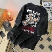 ราคา Sea Tee COD เสื้อยืด oversize แขนสั้น t shirt วินเทจ สีดำ เสื้อฟอก ผู้ชาย แฟชั่น แนวสตรีท สไตล์เกาหลี ONE PIECE (41657148187)