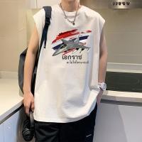 ราคา Sea Tee COD เสื้อสีขาว แขนกุด oversize เสื้อ Thailand เสื้อยืดชาย เสื้อกล้าม เสื้อบาส คอกลม แฟชั่น เสื้อกีฬา (40961880575)