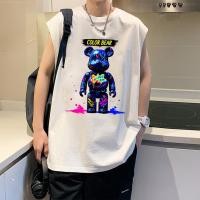 ราคา Sea Tee COD เสื้อสีขาว แขนกุด oversize shirt เสื้อกล้าม คอกลม โคตรนุ่ม เสื้อยืดชาย เสื้อกีฬา แฟชั่น COLOR BEAR03 (40011628906)