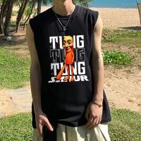 ราคา Sea Tee COD เเขนกุด เสื้อยืด oversize ผ้าCotton100 เสื้อบาส เสื้อแขนกุด เสื้อยืดคอกลมแขนกุด TUNG SAHUR แฟชั่น เสื้อ (41755399949)