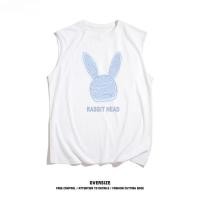 ราคา Sea Tee COD เสื้อยืด แขนกุด เสื้อกล้าม oversize ผ้าCotton100 แฟชั่น หญิง แซ่บๆ เสื้อ RABBIIT HEAD เสื้อกล้ามทอม (28186937614)