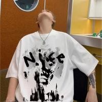 ราคา Sea Tee COD วินเทจ เสื้อยืด oversize cotton100 เสื้อแฟชั่น คอกลม แขนสั้น พิมพ์ลาย NICE สไตล์ลำลอง ใส่สบาย (46900925771)