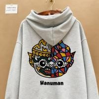 ราคา Sea Tee สินค้าใหม่ เสื้อฮู้ด Printed Hoodie แขนยาว ใส่สบาย สไตล์เกาหลี HANUMAN Size M 4XL (42474901447)