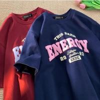 ราคา Sea Tee สเวตเตอร์ สีดำ แขนยาว คอกลม ทรงหลวม Printลาย ENERGY สไตล์เกาหลี ใส่ได้ทั้งหญิงเเละชาย (41475436642)
