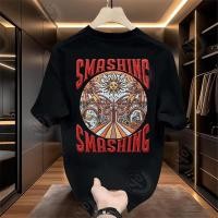 ราคา Sea Tee เสื้อยืด oversize ลายพิมพ์แฟชั่น ผ้าCotton 100 ใส่สบาย เสื้อกีฬา สไตล์เกาหลี SMASHINC (40418049283)