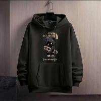 ราคา Sea Tee สินค้าใหม่ เสื้อฮู้ด Printed Hoodie แขนยาว ใส่สบาย สไตล์เกาหลี JEAMS BEAR Printed Hoodie Size M 4XL (40273516176)