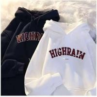 ราคา Sea Tee สินค้าใหม่ เสื้อฮู้ด Printed Hoodie แขนยาว ใส่สบาย สไตล์เกาหลี HIGHRAIN Printed HoodieSize M 4XL (27042756130)