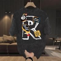 ราคา Sea Tee เสื้อยืด oversize ลายพิมพ์แฟชั่น เสื้อคอกลม cotton100 unisex วินเทจ แขนสั้น WISH YOU R (41717444900)