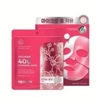 ราคา พร้อมส่ง ของแท้ PRETTYSKIN Collagen 400 Hydrogel Mask มาส์กเกาหลีพร้อมคอลลาเจน เพื่อความชุ่มชื้นและความยืดหยุ่น (26306998241)