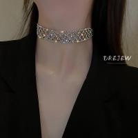 ราคา DREJEW ซุปเปอร์แฟลช พลอยเทียม สร้อยคอโช้คเกอร์ กระดูกไหปลาร้า โซ่ หญิง คอ เครื่องประดับเกาหลี สร้อยคอสั้น (17042921730)