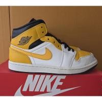 ราคา รองเท้า Nike Jordan 1 Mid University Gold มือสองของแท้ โปรปีใหม่ (52403121005)