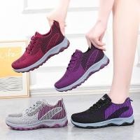 ราคา Holost พร้อมส่ง รองเท้าผ้าใบผู้หญิง พื้นหนา แฟชั่น sneakerเพิ่มความสูง กีฬาลำลองมีเชือก ตาข่ายระบายอากาศ ใส่ได้ทุกโอกาศ (42424260598)