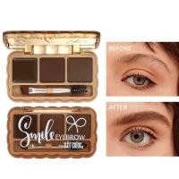 ราคา STR Three Color Eyebrow Powder Eyebrow Cream Eyebrow Powder Easy to Color Waterproof Sweatproof Not Easy to Smudge (44274149811)