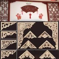 ราคา สตาร์ไซเวย์ งานฝีมือแกะสลักไม้ งานฝีมือรูปแกะสลักไม้เฉพาะหลายสไตล์ ดอกไม้ธรรมชาติ การแกะสลักไม้ตกแต่งผนังประตู (50053183240)