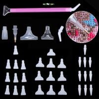 ราคา STARYSWAY 5 10 ชิ้นจุดเจาะปากกาเปลี่ยนเย็บปักถักร้อย DIY หัตถกรรม Cross Stitch หัวปากกา (49553207807)