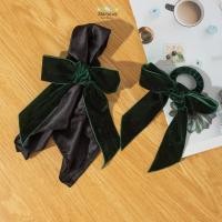 ราคา STARYSWAY 6 ชิ้น Bowknot ผ้าเช็ดปากแหวน สีแดงสีเขียวตกแต่งตารางคริสต์มาสแหวนผ้าเช็ดปาก Elegant กํามะหยี่ตารางแหวนผ้าเช็ดปากคริสต์มาส (57703140863)