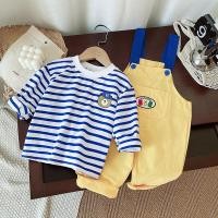 ราคา เด็กทารกการ์ตูน Minimalist Overalls เสื้อผ้าชุดฤดูใบไม้ผลิใหม่ฤดูใบไม้ร่วงเด็กทารกแฟชั่นเสื้อผ้าแขนยาวลายเสื้อ กางเกง 2 ชิ้นทารกแรกเกิดผ้าฝ้ายชุด (28559665376)