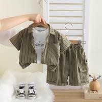 ราคา 0 5ปี ใหม่เด็กทารกเด็กหญิงฤดูร้อนเสื้อผ้าชุดเด็กทารกลายเสื้อ ตัวอักษรทีเสื้อ กางเกงขาสั้น3ชิ้น เซ็ตเด็กเสื้อผ้าชุดวอร์ม ชุด (27734521330)