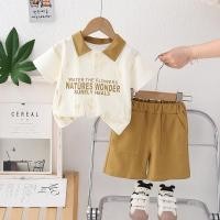 ราคา แฟชั่นฤดูร้อนใหม่เด็กทารกเสื้อผ้าเด็กสูทเด็กผ้าฝ้ายส่วนบุคคลมัดย้อมจดหมายโปโลเสื้อยืดกางเกงขาสั้น2ชิ้น เซ็ตเด็กวัยหัดเดินเสื้อผ้าเครื่องแต่งกายเด็กชุดวอร์ม (29987656413)
