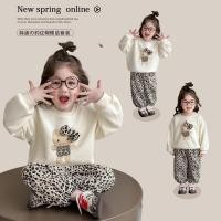 ราคา เด็ก สวัสดี คิตตี้ เสื้อผ้า สาวใหม่เสือดาวพิมพ์เวลาพักผ่อน การเคลื่อนไหว ชุดฤดูใบไม้ผลิสาว หมวก สีชน น่ารัก การ์ตูน (29876743948)