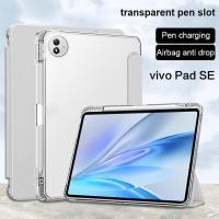 ราคา Soft TPU สําหรับ Vivo Pad SE 12 3 2025 Pad5 Pro 13 นิ้ว 2025 Pad 3Pro Air11 5 Pad2 12 1 Pad11 iQOO Pad12 1 นิ้วฝาครอบป้องกันพร้อมที่ใส่ดินสอ (25745057520)