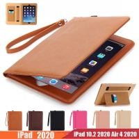 ราคา เคสโทรศัพท์มือถือหนัง Pu พร้อมสายคล้องมือสําหรับ Apple Ipad 10 2 8 Th Gen 2020 Air 4th Pro 11 7th 6th 5th 9 7 Ipad 2 3 4 Mini 5 (5352978247)