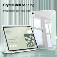 ราคา เคสแท็บเล็ต TPU นิ่ม แบบใส กันกระแทก พร้อมช่องใส่ปากกา สําหรับ Samsung Galaxy Tab S6 Lite 2024 10 4 SM P620 P625 A8 A9 S9 FE 10 9 A9 Plus S8 S7 11 S6 Lite (25022092383)