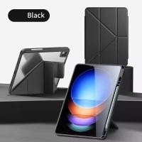 ราคา กรณีอะคริลิคสําหรับ iPAD iPAD Pro 12 9 2015 Pro 12 9 2017 12 9 2022 สมาร ์ ท Multi Fold Stand Tower หัวเข ็ มขัดป ้ องกันผู ้ ถือปากกา (25976984724)