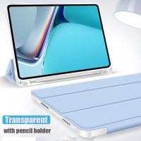 ราคา เคสโทรศัพท์มือถือหนัง PU นิ่ม แบบใส ปิดด้านหลัง พร้อมช่องใส่ดินสอ สําหรับ Lenovo Tab M10 Plus 3rd Gen 10 6 2022 Tab P11 10 6 Xiaoxin Pad 10 6 Tab P11 Pro Plus (19631046076)