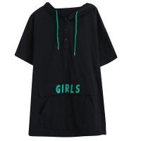 ราคา เสื้อผ้าสไตล์เกาหลี plus size เสื้อผ้าสาวอวบ N65 150kg Plus Size Womens Korean Version Loose Hoodie XX2413 (51552304713)