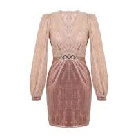 ราคา ZYHT งานป้าย เดรสผู้หญิง เดรสออกงาน ชุดทำงาน ชุดไปปาร์ตี้ ชุดเดรสไปงานแต่ง ชุดออกงาน เรียบหรูดูแพง คุณภาพดี EraVogue 20919 (48401475789)