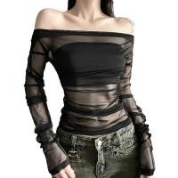 ราคา เสื้อยืดแขนยาวลําลอง เปิดไหล่ เข้ารูปเซ็กซี่ แบบเรียบง่าย แฟชั่นฤดูใบไม้ร่วง สไตล์วินเทจ สําหรับผู้หญิง (46002514173)