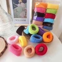 ราคา ยางรัดผมหางม้า แบบหนา ไร้รอยต่อ ขนาดใหญ่ หลากสี สําหรับเด็กผู้หญิง 12 ชิ้น ต่อถุง (24559185697)