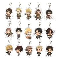 ราคา พวงกุญแจอะคริลิค จี้ฟิกเกอร์ Attack On Titan Levi Ackerman Eren Jaeger สองด้าน พร้อมพวงกุญแจ สําหรับนักเรียน ของขวัญคอสเพลย์ (22042430132)