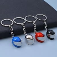 ราคา แฟชั่นสีทึบรถจักรยานยนต์หมวกกันน็อคพวงกุญแจมินิ3งโลหะหมวกรูปจี้ ยู นิสซ์ พวงกุญแจ (43957295358)