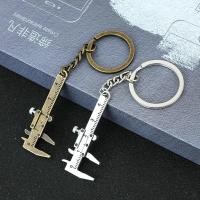 ราคา มินิแบบพกพาเวอร์เนียคาลิปเปอร์พวงกุญแจสั้นไม้บรรทัดพวงกุญแจผู้ชายผู้หญิงกุญแจรถจี้เครื่องมือวัด (40308698316)