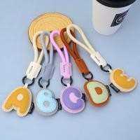 ราคา 1 ชิ้น Pu หนังพวงกุญแจ AZ สีทึบเริ่มต้นเชือกถักพวงกุญแจ Unisex กระเป๋าเป้สะพายหลังจี้ (43254944889)