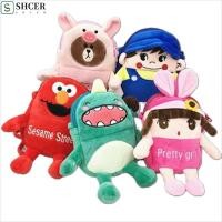 ราคา ชเซอร์ กระเป๋าโทรศัพท์มือถือ สองชั้นอะนิเมะการ์ตูนกระเป๋าเก็บโทรศัพท์ โทรศัพท์กระเป๋าสตางค์กระเป๋ายัดไส้ ค โรสบอดี น่ารักตุ๊กตาโทรศัพท์กระเป๋าเห (56652959638)