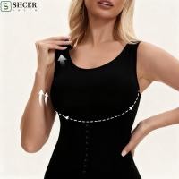ราคา SHCER Body Shaper Slimming Shapewear Tummy Control Shapewear บอดี้สูท แฟชั่นเอวเทรนเนอร์ Belly Contracting Butt Lifting ผู้หญิงยืด Body ชุดหลังคลอด (54802005158)
