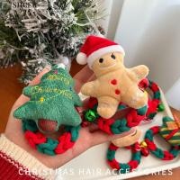 ราคา SHCER คริสต์มาสวงผมยืดหยุ่น หมวกคริสต์มาส Gingerbread Man คริสต์มาสเด็ก Headwear ที่ไม่ซ้ํากัน Elk ผมเชือกโบว์ปีใหม่ Hairpin สานสร้อยข้อมือเด็ก (54501930939)