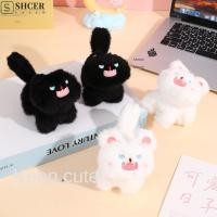 ราคา SHCER พวงกุญแจตุ๊กตาแมว กระดิกหางตกแต่งตุ๊กตาแมวตุ๊กตาพวงกุญแจ กระเป๋าจี้ Pompom Ball ตุ๊กตาน่ารักตุ๊กตาจี้ (51853137941)