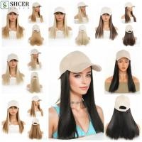 ราคา สสส หมวกเบสบอลพร้อมวิกผม แฮร์พีชสังเคราะห์ผมยาวตรง แฟชั่นสีเบจหมวกกันแดดปุยระบายอากาศปรับหมวกวิกผมใช้ทุกวัน (48802308941)