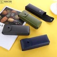 ราคา SHCER แว่นตากันแดดนักเรียน Retro PU หนังแว่นตากระเป๋าแว่นตากล่องเก็บแว่นตา Protector คอนเทนเนอร์แว่นตากล่อง (47602060812)