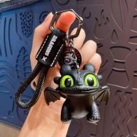 ราคา ชเซอร์ วิธีการรถไฟพวงกุญแจมังกรของคุณ สร้างสรรค์น่ารักการ์ตูนมังกรการงัดแงะโท อะนิเมะรูปสีดําส่องสว่างตาย้ายปีกเขี้ยวฟันกระเป๋าจี้กระเป๋าอุป (43726862288)