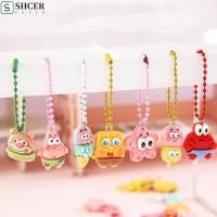 ราคา SHCER Spongebob Squarepants พวงกุญแจ SpongeBob Patrick Star น่ารักการ์ตูนพวงกุญแจ ผู้ถือกุญแจรถ Squidward Tentacles กระเป๋า Charm จี้เรซิ่นขนาดเล็กพวงกุญแจกระเป๋านักเรียนอุปกรณ์เสริม (43477006081)