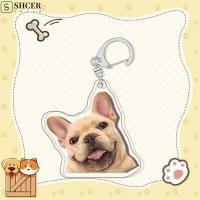 ราคา SHCER Border Collie Dog พวงกุญแจ Samoyed Poodle Labrador จี้ลูกสุนัข Pom Husky Chihua Pug อะคริลิค Corgi พวงกุญแจวันเกิด (43327002842)