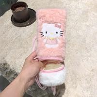 ราคา SHCER ยาสีฟัน Kitty กระเป๋า หวานขนาดใหญ่ความจุ KT Cat กระเป๋าเหรียญ หูฟังกระเป๋า PP Cotton แบบพกพา Creative ไหล่ Plush Mini กระเป๋าผู้ชาย (56502289757)