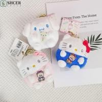 ราคา SHCER การ์ตูนของเล่นตุ๊กตาจี้หัวเข็มขัดน่ารักแบบพกพามินิหูฟังกระเป๋าสาว Cinnamoroll Kuromi Pompompurin Pochacco ขนาดเล็กรายการกระเป๋า (51352592798)